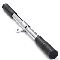 UJVS-Pull Down Bar Gym Rotating Straight Bar for Cable Machine Attachments Rowing Workout Biceps Home Gym Training Equipment
