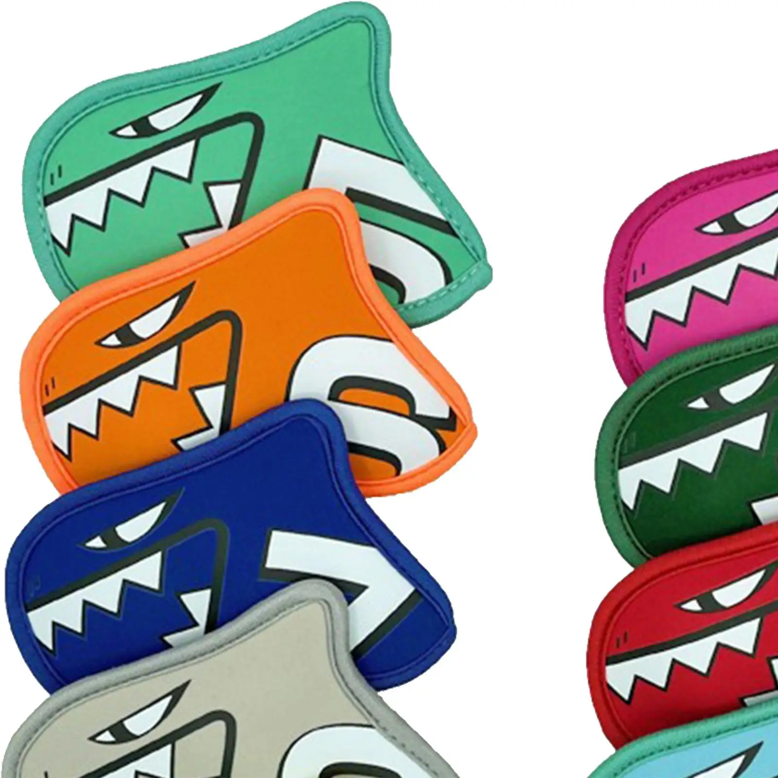 

9Pcs Golf Iron Covers Set Head Protector Player Durable Golf Club Head Cover