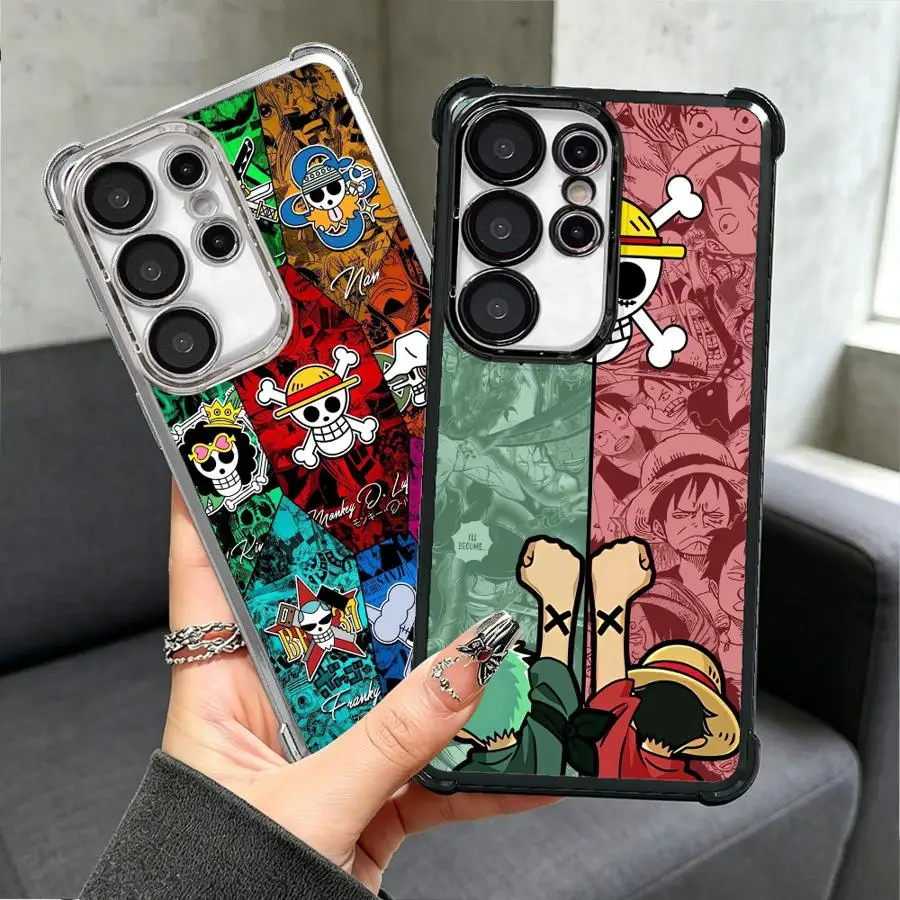 Anime One Pieces Case for Samsung Galaxy S26 S20 FE S21 Plus S23 S25 Edge S24 S22 Ultra Phone Cover