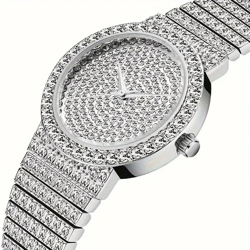 Women Diamond Watches Gold Watch Ladies Wrist Watches Luxury Brand Rhinestone Womens Bracelet Watches Female Relogio Feminino