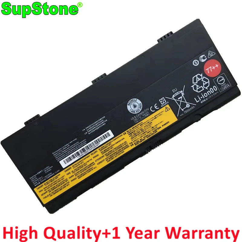SupStone Original 01AV495 01AV496 L17L6P51 L17M6P51 Laptop Battery for Lenovo ThinkPad P50 P51 P52 SB10K97634 SB10K97635 00NY493