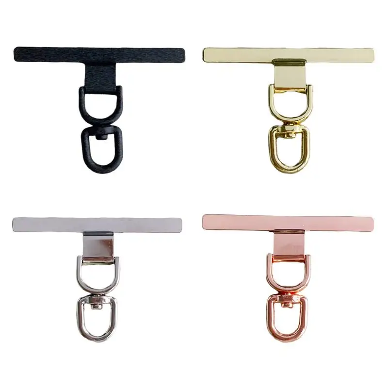 1pcs 360 Degree Rotatable Luxury Metal Gasket Phone Lanyard Patch Stainless Steel 0.3mm Cellphone Straps Tether Tabs