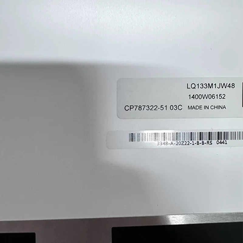 

CP787322-51 CP791838-0 13.3 Inch For Laptop LCD Dsiplay Screen IPS Panel Matrix LQ133M1JW48 FHD 1920x1080 30PIN