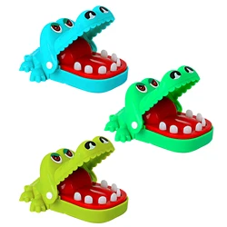 Crocodile Teeth Toys For Kids Alligator Biting Finger Reaction Training Funny And Parent-child Interaction Pranks Kids Toys Gift