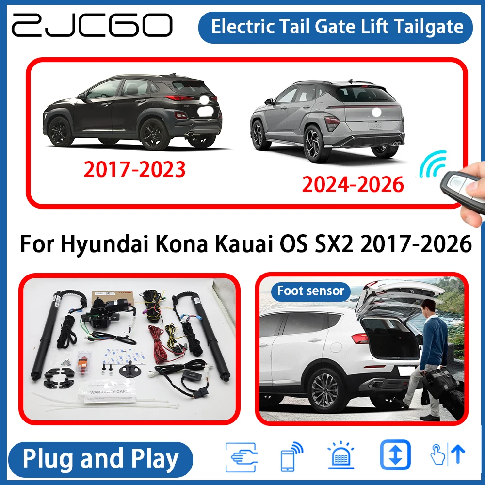 

for Hyundai Kona Kauai OS SX2 2017-2026 Automatic Powered Tailgate Power Liftgate Electric Tail Gate Lift Assisting System