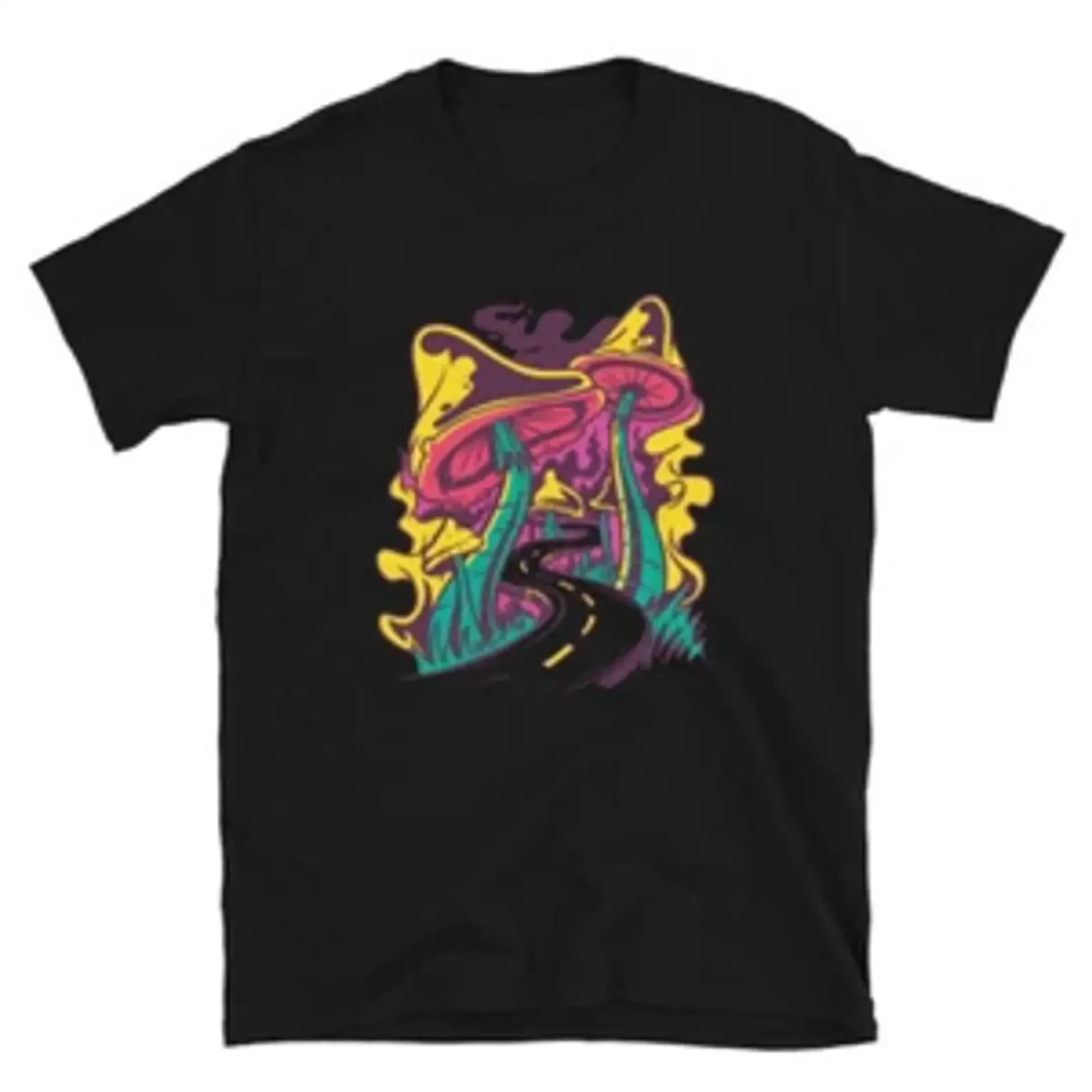 Psychedelic Mind Expanding T Shirt vintage Washed Unisex Soft graphic Casual Stylish designer clothes Slightly Breathable