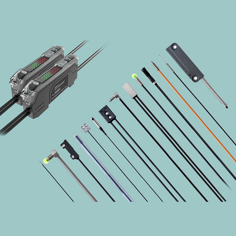 Durable high quality Digital display fiber optic amplifier detection object detection sensor Laser type Fiber Optic Sensor