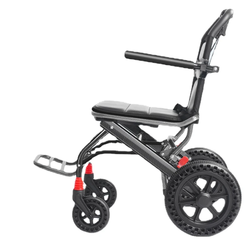 Shopping Cart  Light Folding Small Portable Tourist Scooter for the Elderly Paralyzed Elderly Trolley