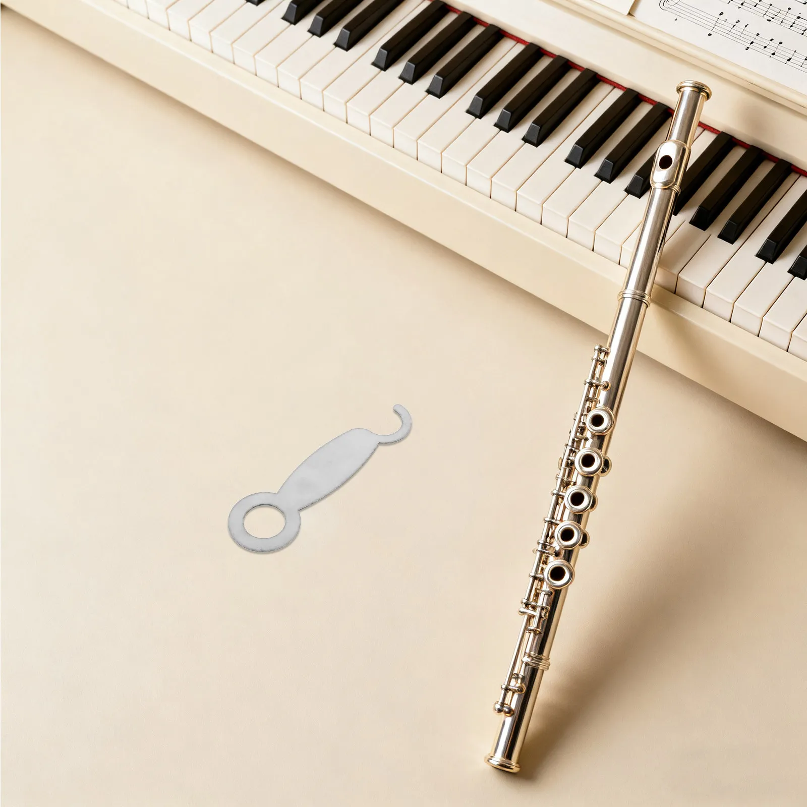 Compact Flute Repair Tool Professional Woodwind Maintenance Accessory Precision Pad Replacement Tool for Flute Clarinet Repair