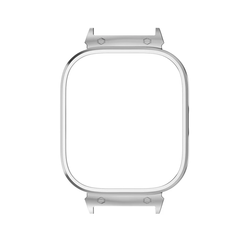 مناسبة لـ Redmi Watch4 حافظة معدنية واقية للساعة الذكية ملحقات حماية مناسبة لحزام عريض 20 مم