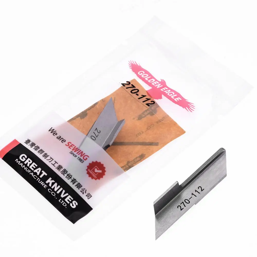 270-112 GOLDEN EAGLE Brand For RIMOLDI 27 327 329 527 529 627 629 Industrial Sewing Machine Spare Parts Corner Blade