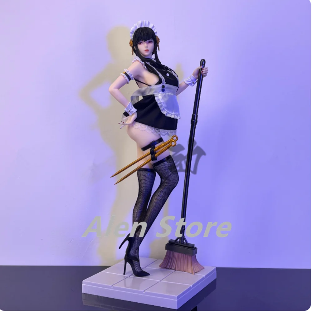 

Spy × Family Yor Forger Maid Ver Chiyan Studio Girl Toy Japanese Anime Figures PVC Action Figure Toy Game Collectible Model Doll