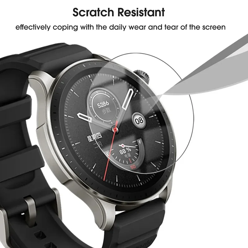 For Amazfit GTR 4 Tempered Glass Screen Protector for Amazfit GTR 4 GTR4 Protective Film