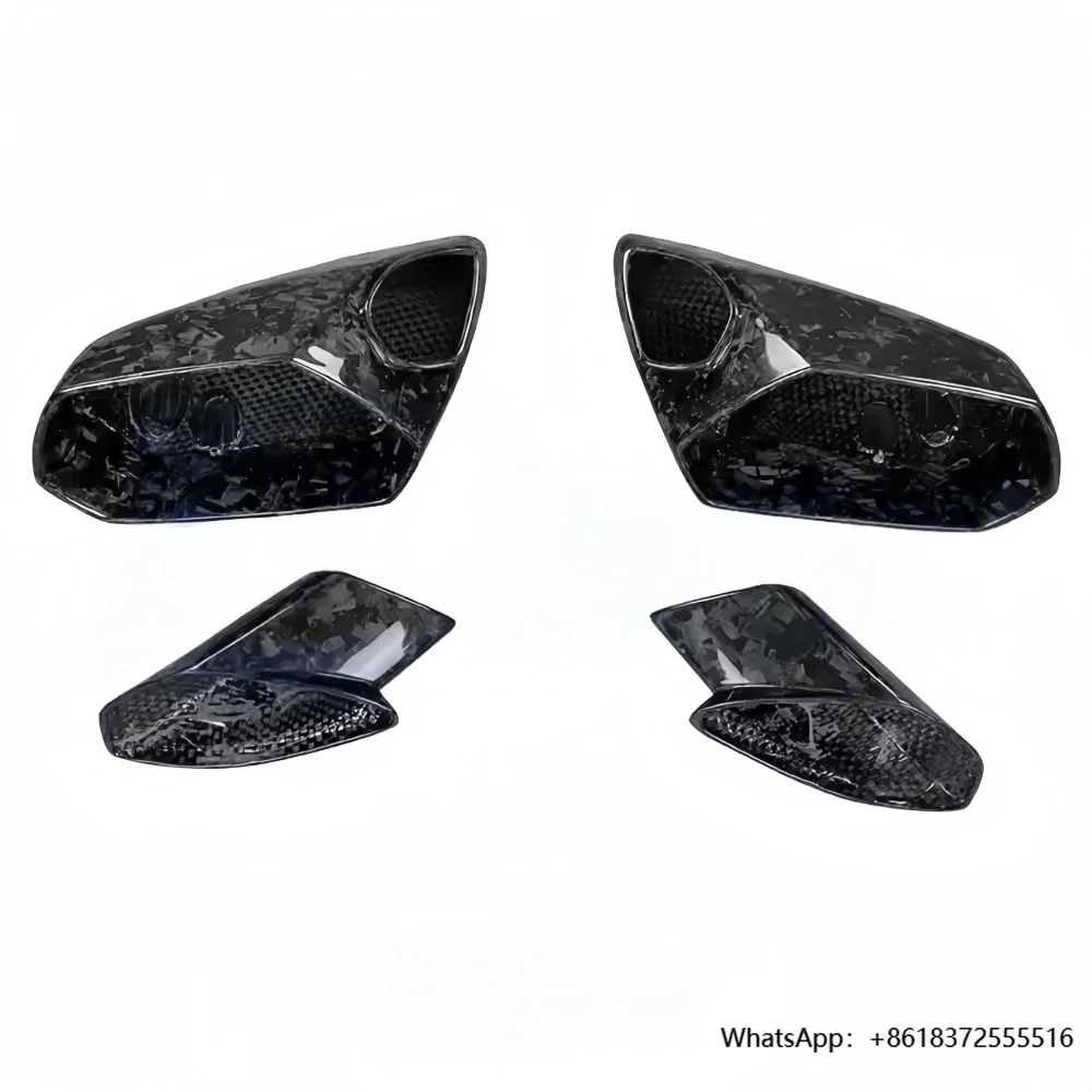 

Upgraded and Modified OEM Style Lamborghini Huracan STO Dry Carbon Fiber Rearview Mirror Cover