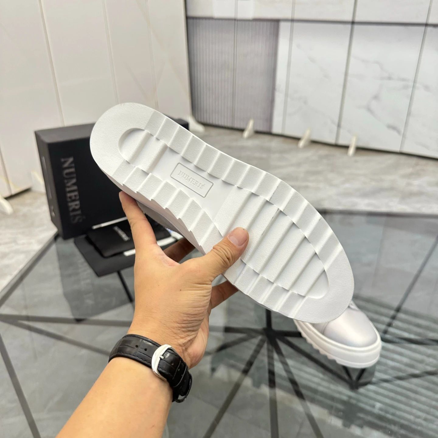 Zapatillas Deportivas de Piel Blanca de Caña Baja en Oferta, Unisex, Elegantes y Versátiles, con Suela Gruesa Antideslizante, Zapatos Casuales Deportivos, Zapatos de Skate