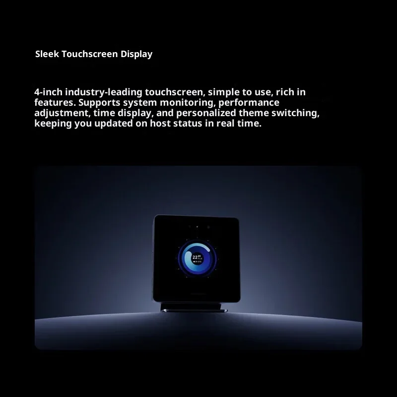 جهاز كمبيوتر AtomMan X7 Ti Intel Core Ultra9-185H عالي الأداء AI مع شاشة لمس مستجابة للغاية لسطح المكتب الصغير فائق الهدوء للألعاب #3