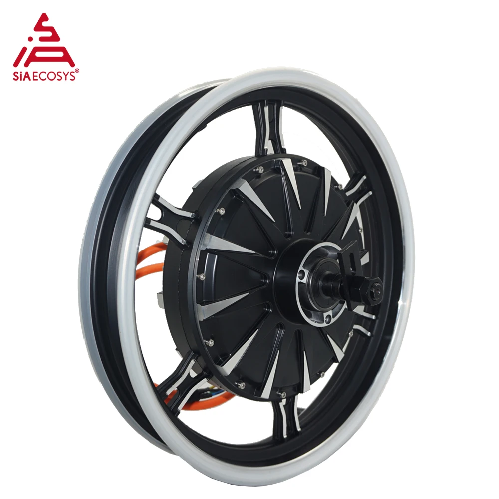 

SiAECOSYS QS Двигатели 17x2,5 дюйма QS260 2000 Вт 35H V1 72 В BLDC Двигатель ступицы колеса для электрических скутеров Мотоциклы