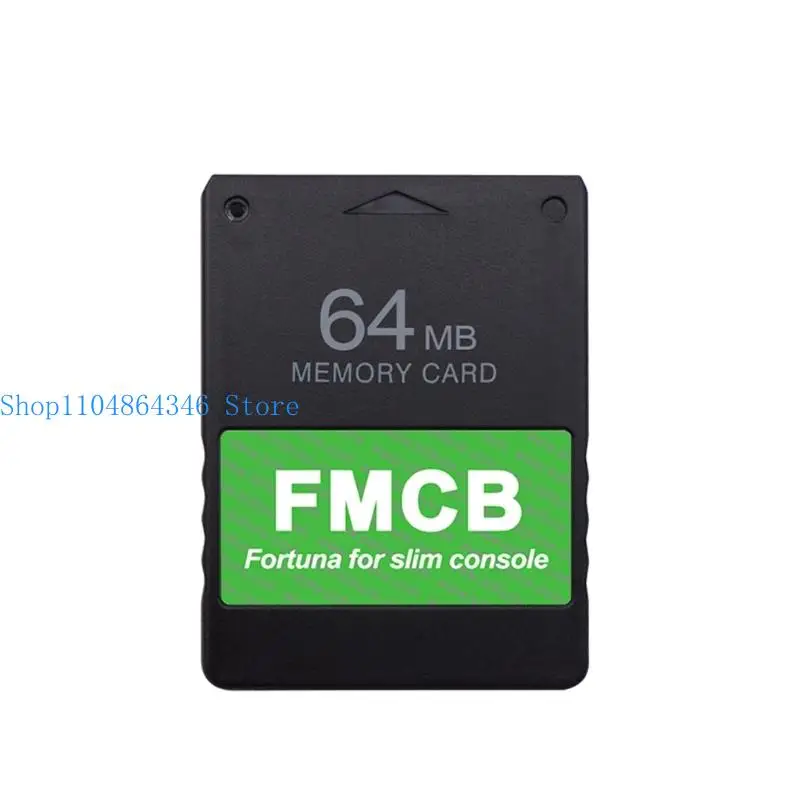 652F 8MB/16MB/32MB/64MB FMCB Module Game Memory Card with Stable Performance for Slim Game Console SPCH-7 / 9xxxxx Series