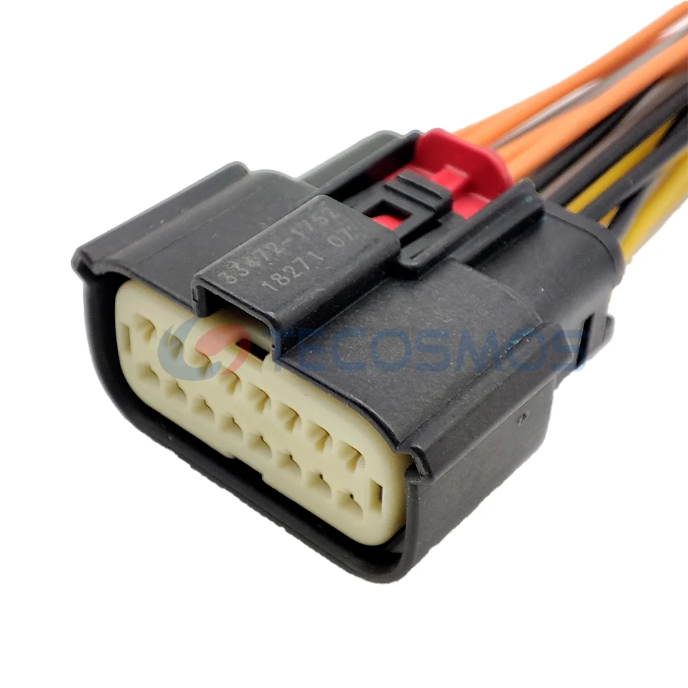 1/5/10 PCS 16 Pin 33472-1626,33472-174,33472-1601 Headlight Connector Applicable to Ford Fiesta