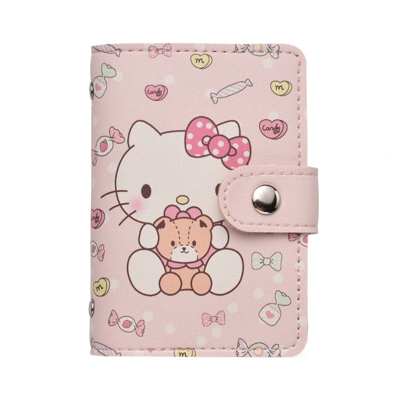 Sanrio Wallet Card Holder ID Credit Card Holder Cartoon  hello kitty 20 Cardspassport cover travel accessories  passport holder