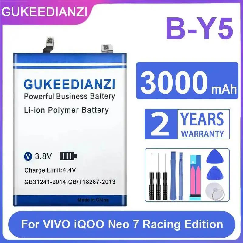 

For Vivo Iqoo Neo 7 Racing Edition Reliable Power 3000Mah Mobile Phone Battery B-Y5