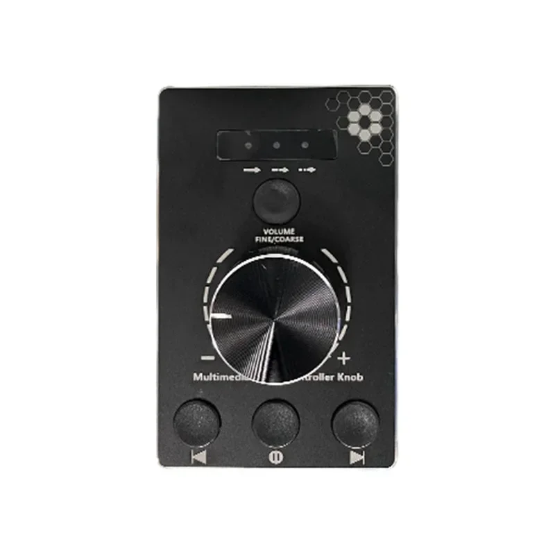 Computer Speaker Controller USB Volume Control Knob, 3 Volume Control Modes, One-Click Mute Function, Audio Adjust