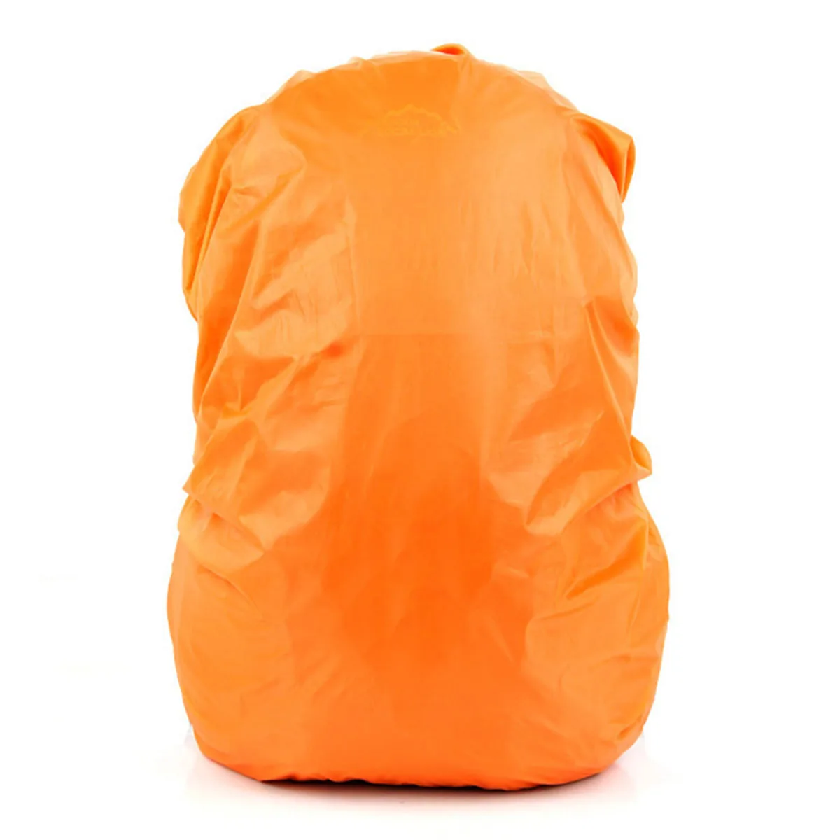 

45L Rainproof Pack Cover for Backpack Orange Ultra-Lightweight Foldable Design Mud Resistant Seamless Construction Hiking