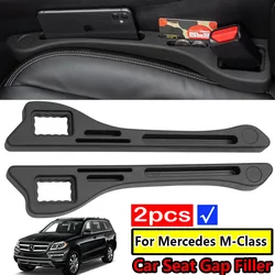 Car Seat Gap Filler Strip Crevice Plug Organizer Storage For Mercedes M-Class W163 W164 W166 ML 320 350 270 400 55 63 AMG ML550