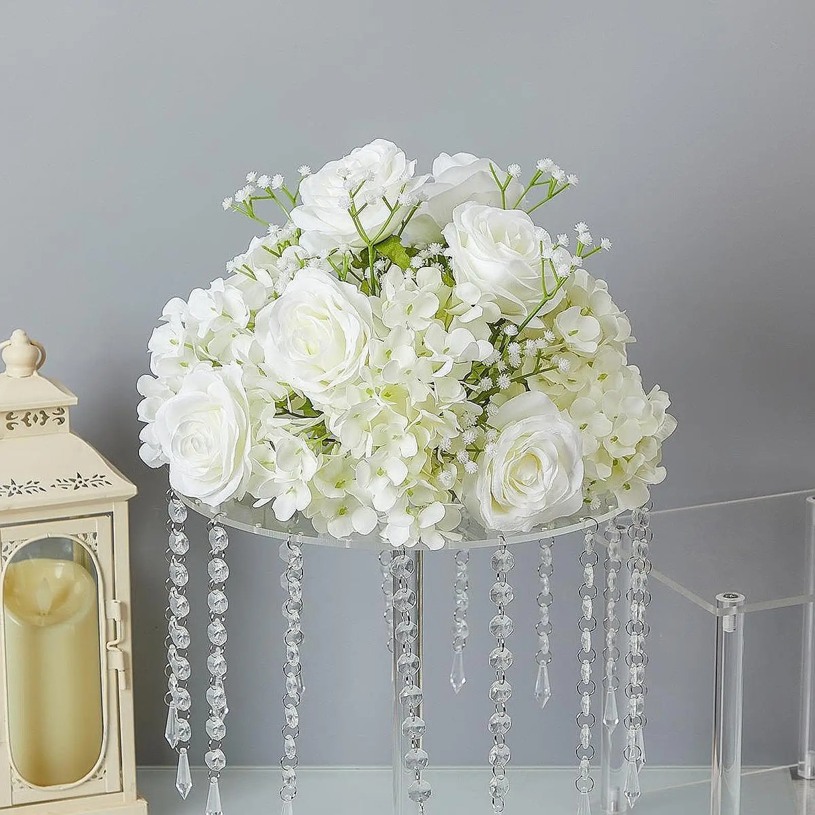 

Artificial Flower Wedding Table Centerpiece for Office Valentine's Day Party