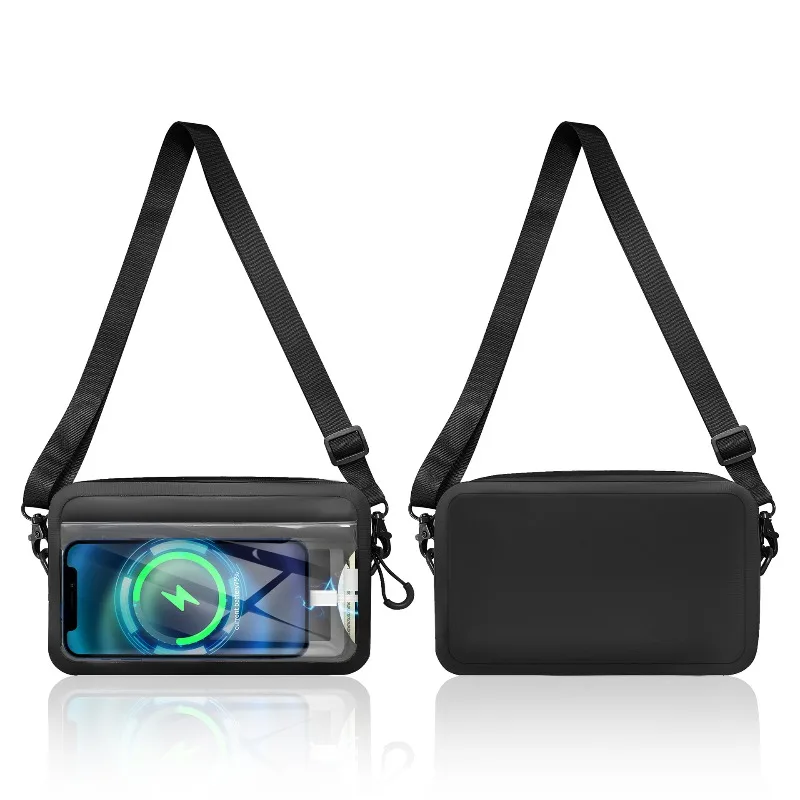 

Водонепроницаемая сумка-мессенджер через плечо, портативная дорожная сумка для хранения, поясная сумка.