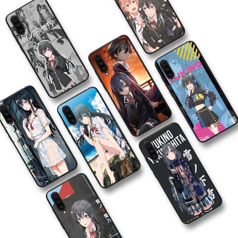 Yukinoshita Yukino OreGairu Phone Case For Xiaomi Mi 5X 8 9 10 11 12 lite pro 10T PocoX3pro PocoM3 Note 10 pro lite