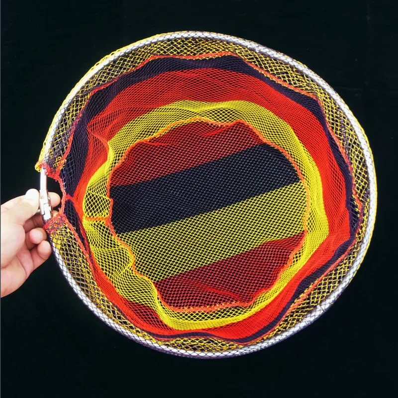 شبكة صيد خارجية مريحة لحمل شبكات صيد قابلة للطي لبحر النهر والأسماك الصغيرة إلى المتوسطة في استخدام ملحقات التقاط #6