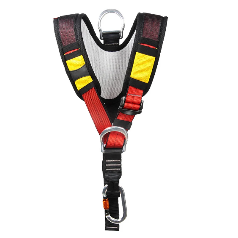 

P62 Outdoor Expansion Climbing High Altitude Safety Belt, Shoulder Strap Connection, Upper Part, Ce Certification, Free Shipping