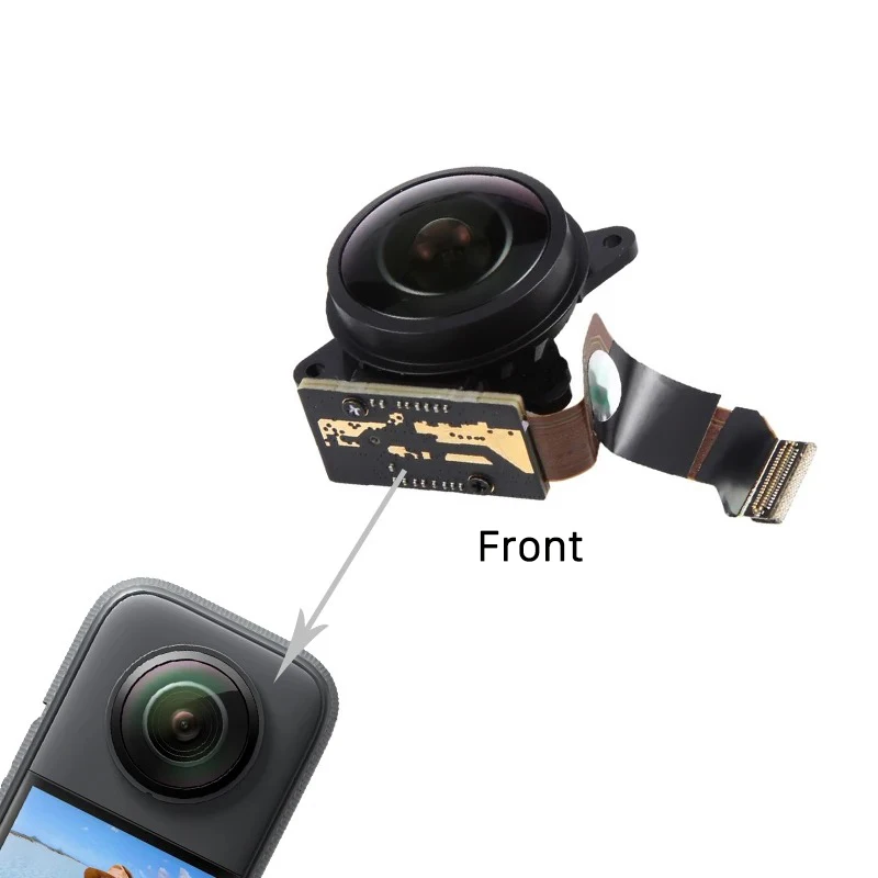 Lens For Insta360 X3 Front And Back Lens Module Assembly Replacement Parts Repair