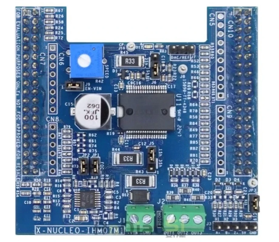 X-NUCLEO-IHM07M1 Three-phase brushless DC motor driver expansion board based on L6230 for STM32 Nucleo