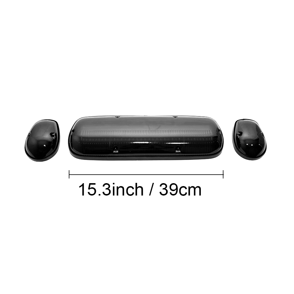 

3 шт. габаритные фонари на крыше кабины для Dodge/Chevrolet/SUV/4X4 Chevrolet Silveradeo или GMC Sierra 1500 2500HD 3500HD