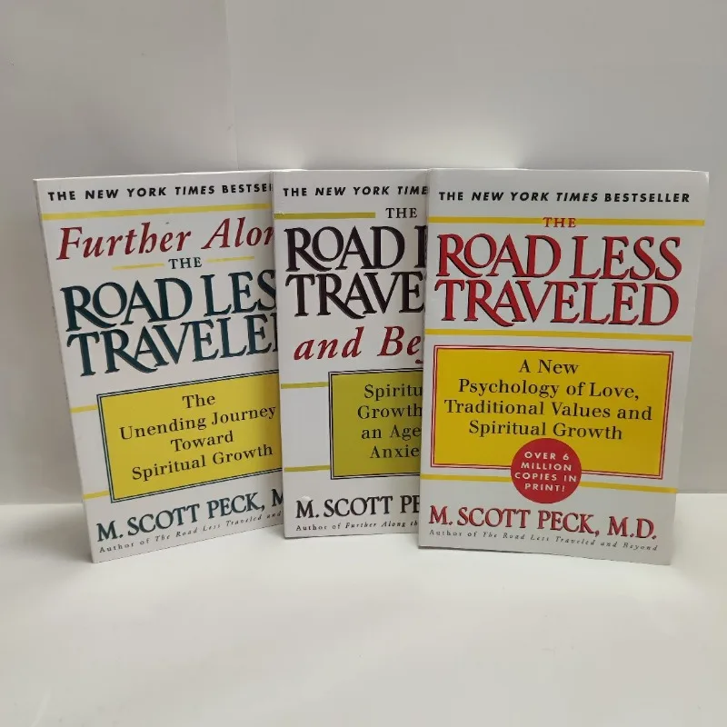 3Pcs Further Along the Road Less Traveled English literature books