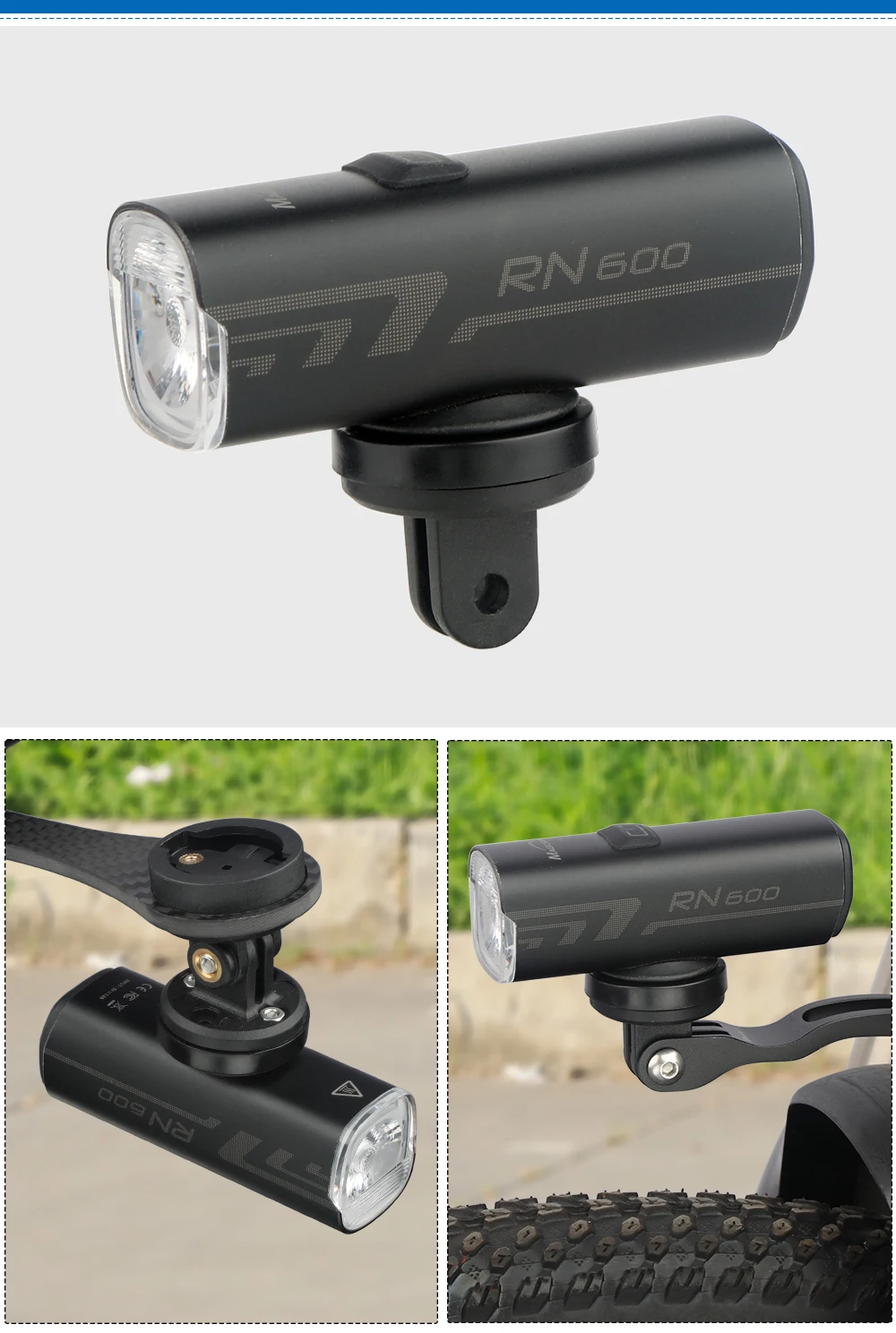 Deemount Richtungsverstellbarer Adapter für Garmin Bryton Wahoo Computer, hinteres Radarlicht, passend für Magicshine Scheinwerfer-GoPro-Kamera – Detail 17