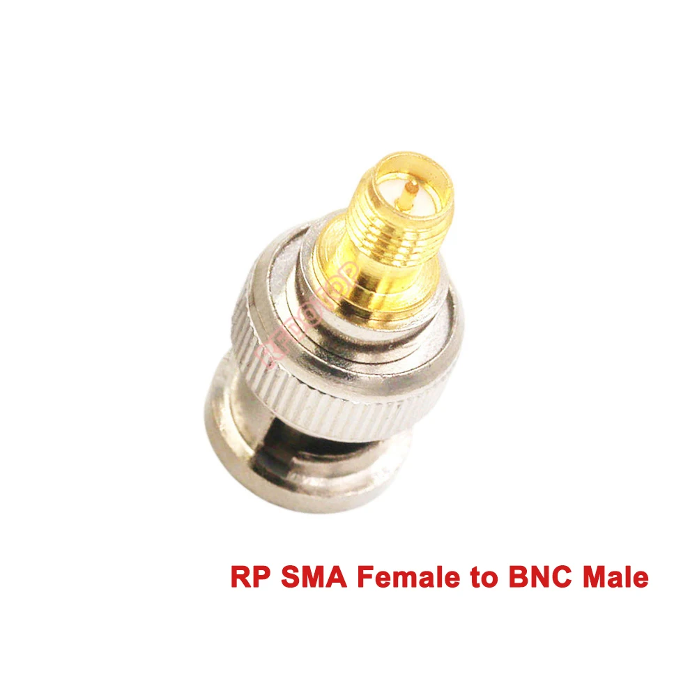 RP-SMA 암 잭-Q9 BNC 수 플러그 커넥터, WiFi 라디오 안테나 Q9 BNC-J-RPSMA-J RF 키트 동축 어댑터, 2 개