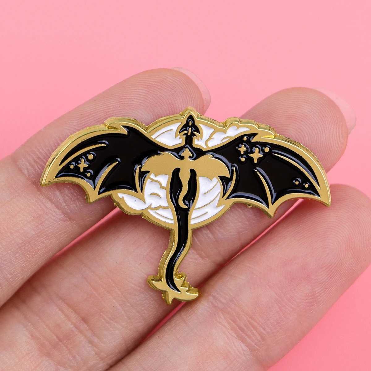 Fantasy Fourth Wing Enamel Pins Cartoon Anime Brooch Lapel Pin Badge on Backpack Clothing Accessories Fashion Jewelry Fans Gifts