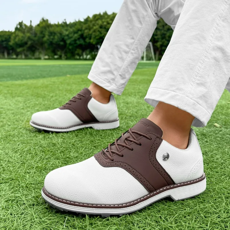

Best Selling Golf Shoes for Men Comfortable Gym Shoes Mens Spikes Leather Golf Training Male Designer Sport Shoe