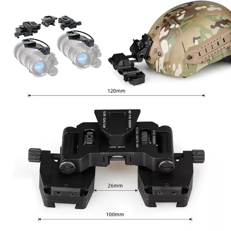 

SOTAC Hunting Scope Mounts accessories Night Vision Universal Bridge goggles stent skip Rhino PVS 14 Night-Vision NVG Arms Mount