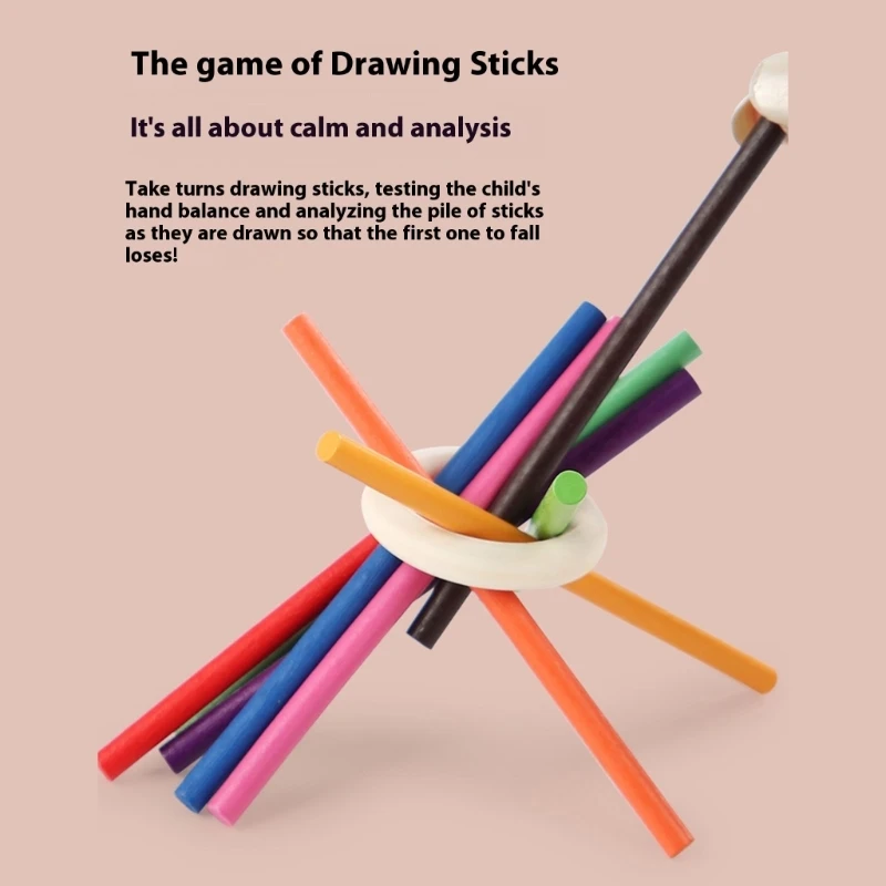 Y4QA Wooden Fishbone Educational Toy for Fine Motor Skorth Colors Classing Practice