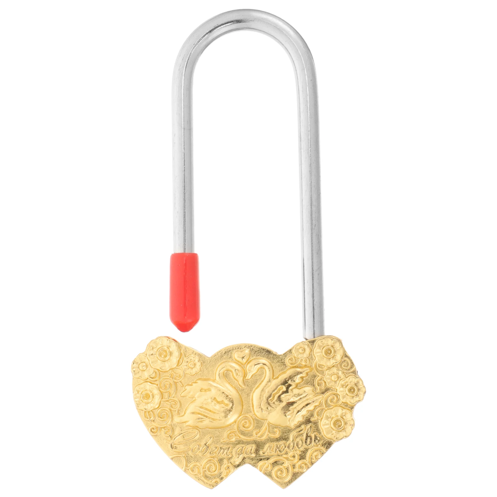 

Vintage Metal Swan Love Lock for Wedding Travel Anniversary Decorative Padlock Lovers Personalized Wish durable