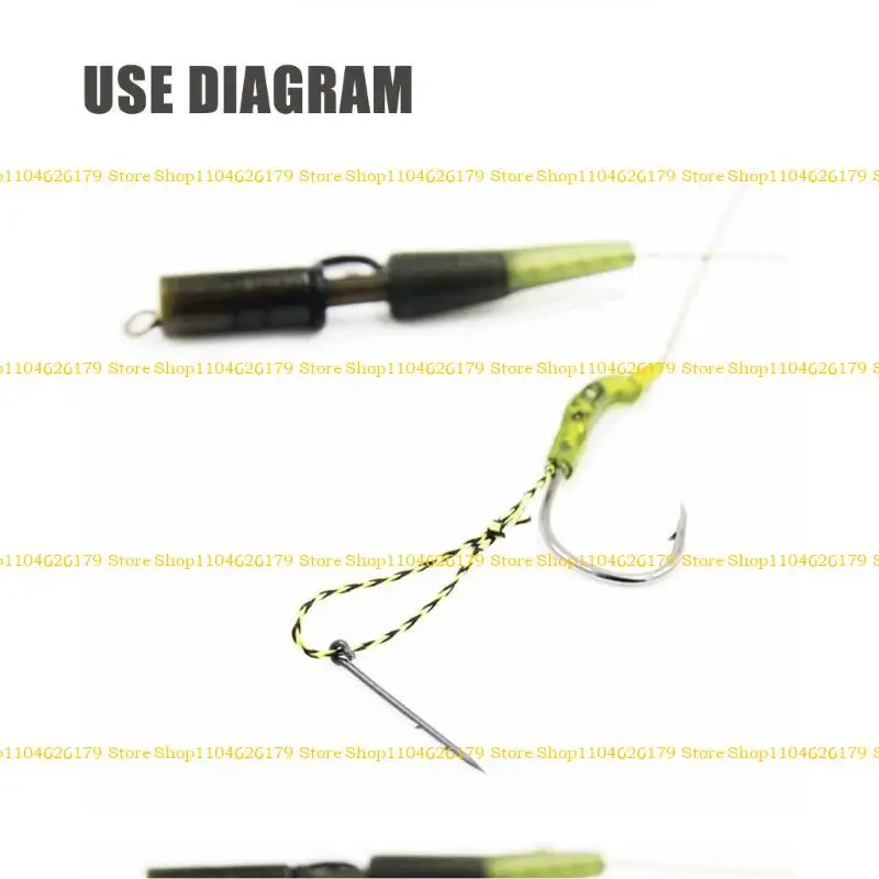 

A1A2 20Pcs Baits Stings Boilies Pin Spikes Fishing Tackle Maggot Corn Hair Rig Carps Feeder Metal Baits Spikes Fishing Hook