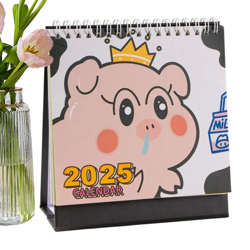 2025 Kalenderbureau Tijdbeheer Wekelijkse Dagelijkse Planner Dagplanner Kalender Cartoon Kalender Boeken To Do Lijstschema Tabel