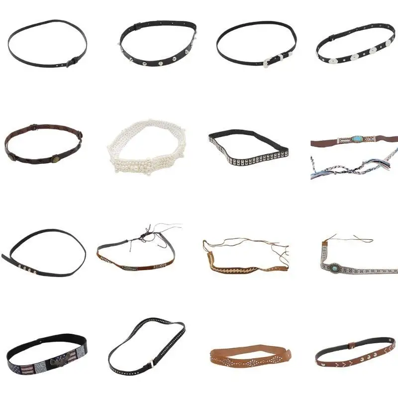 

39BD Panama Hat Band Кожаная шляпа Bands Western Hat Belt Strail Hat Bands Cowboy Hat Bands Hat Hat Fedora Hat Bands