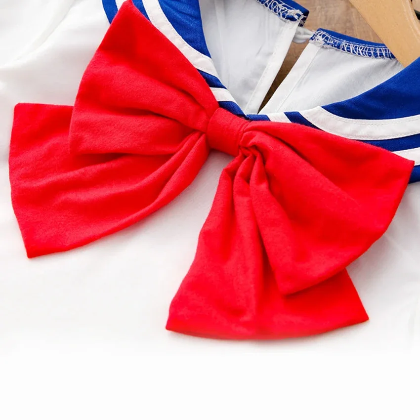 Costumes de cosplay Sailor Moon pour garçons et filles, style japonais Kawaii, uniforme d'école primaire mignon, vêtements de danse de chorale pour enfants, 90-130cm