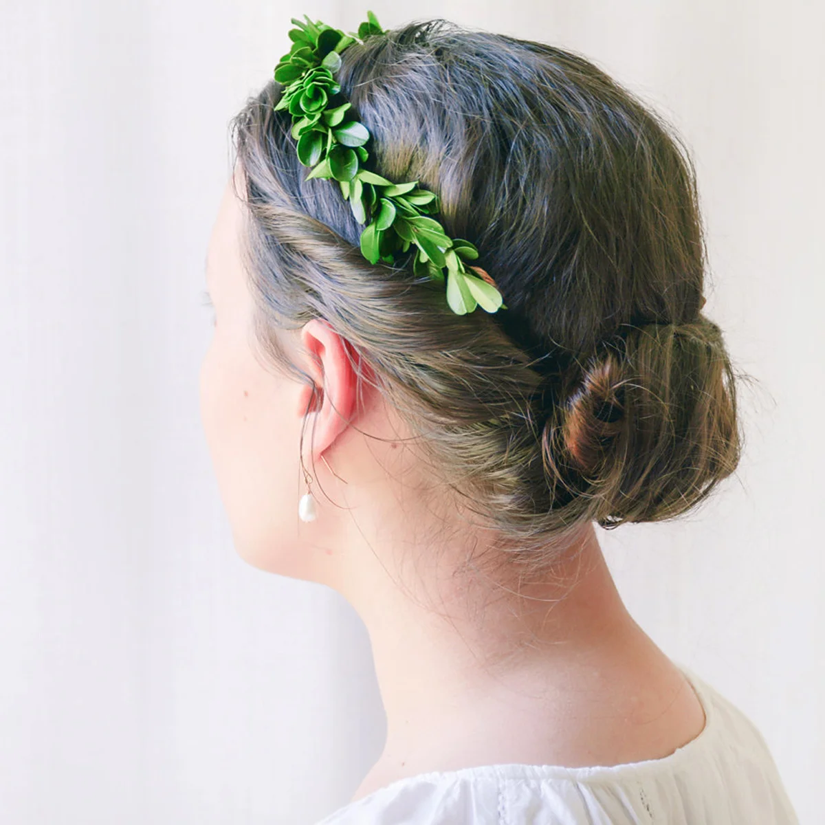 

7.5M Artificial Garland Green Leaves Foliage Vine Simulated Wedding Home Party Decor Diy Headbands Green Vines Garland