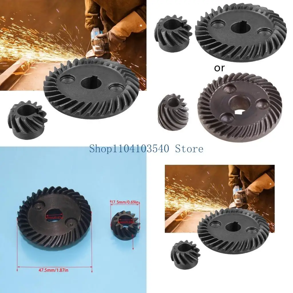 02DC 100 Grinder Metal Bevel Gear Set for 9553 Sander Grinder